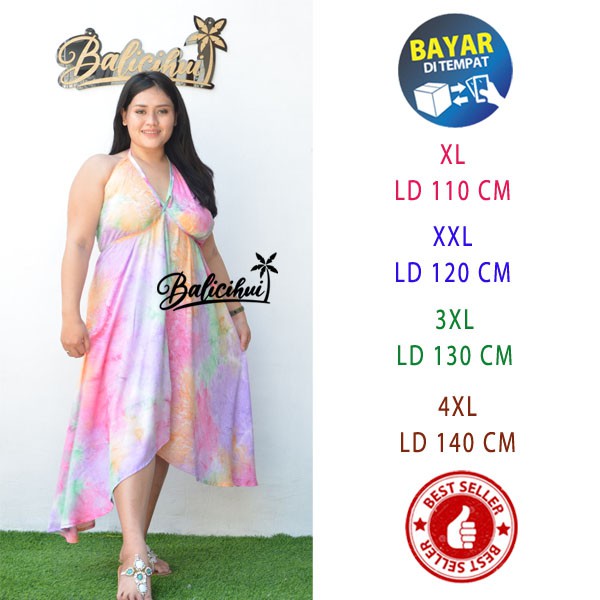 Balicihui Dress Sexy Wanita Dress Plus Size Big SIze Dress Sexy Fit From M-XL-XXL-3XL-4XL