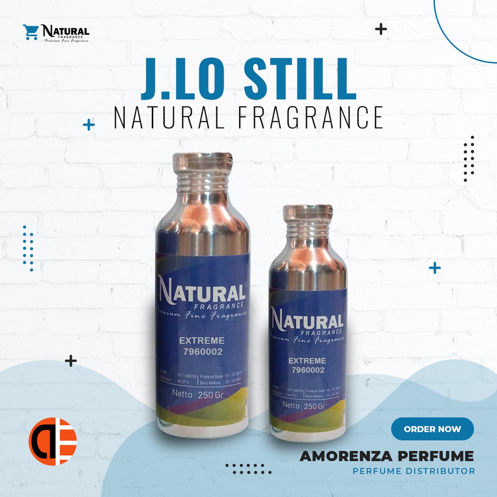 BIBIT PARFUM MURNI JLO STILL - STYLE NATURAL FRAGRANCE 250ML SEGEL PABRIK
