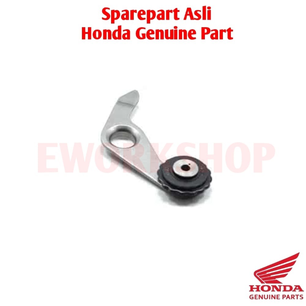 Plat Tahanan Tensioner Rol Keteng Kecil - Blade Supra 125 Helm In Asli Honda 14500KYZ900