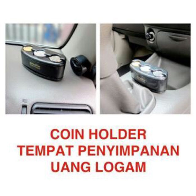 Promo tempat koin kartu 3 slot + stick lampu led serbaguna