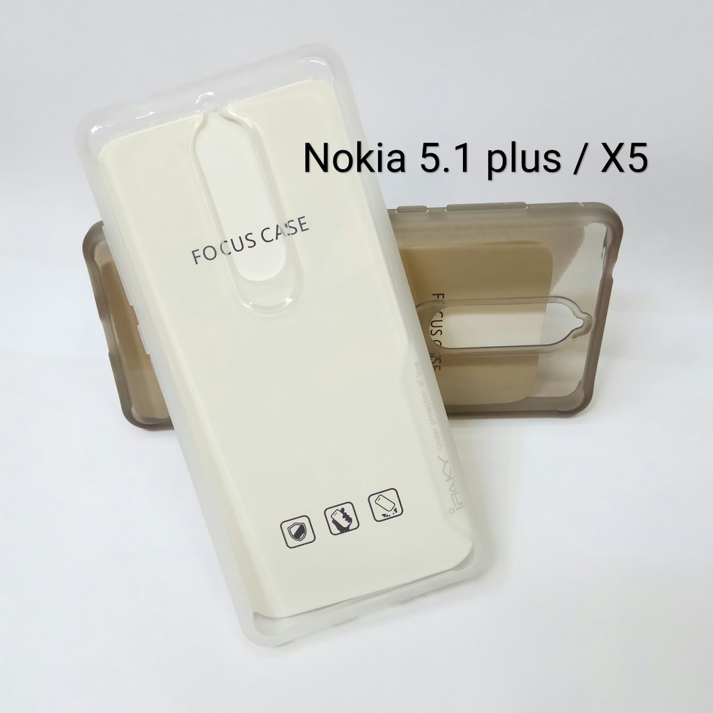 CASE IPAKY FOCUS CLEAR NOKIA 5.1 PLUS X5 NOKIA 5.1 TPU