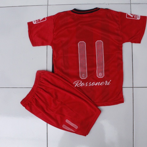 Jersey bola anak/setelan bola/baju bola anak bisa sablon nama