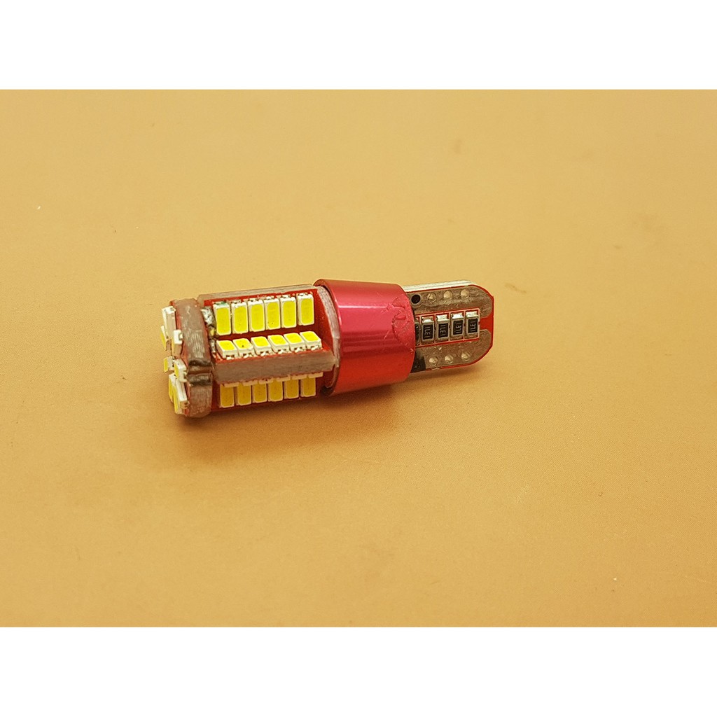 Cahaya PUTIH Lampu T10 Led 57 titik CANBUS Super Bright Senja Mundur