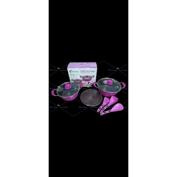 Panci Set Omicko Pot Series 8 pcs