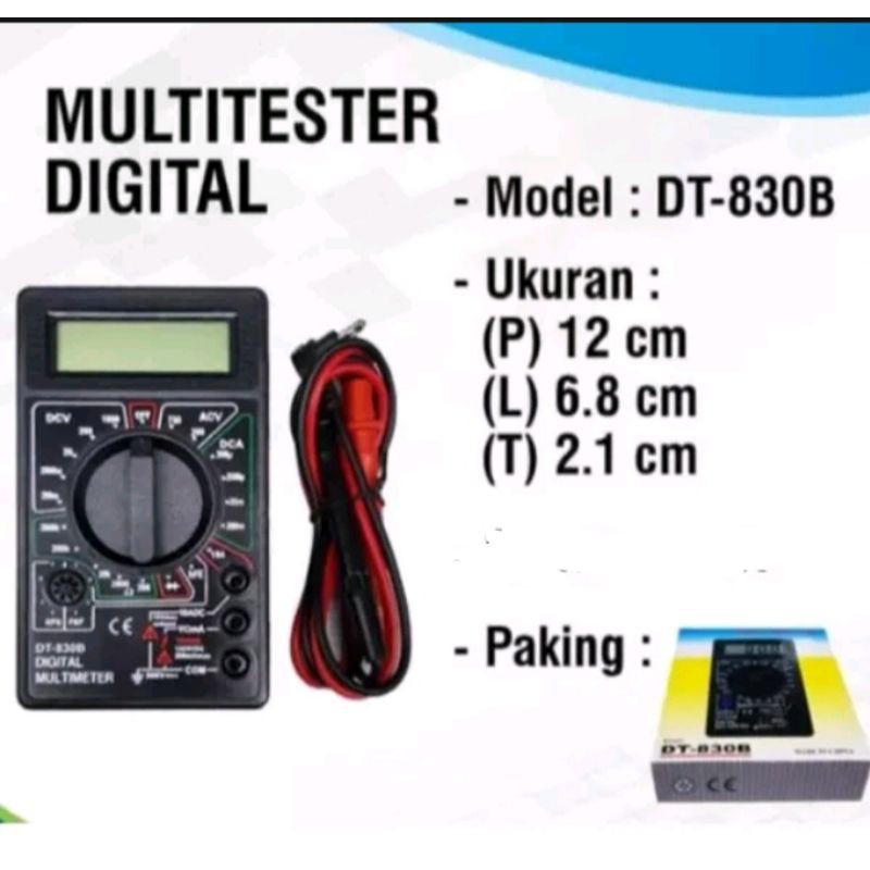 Multimeter DT 830B