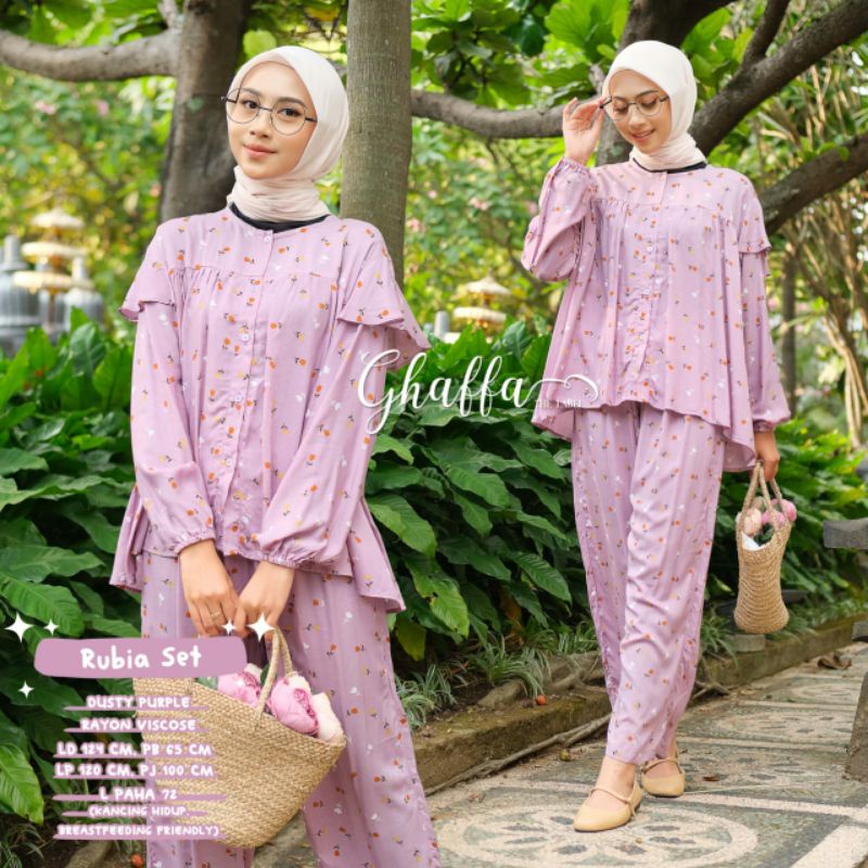 RUBIA SET BY GHAFFA THE LABEL