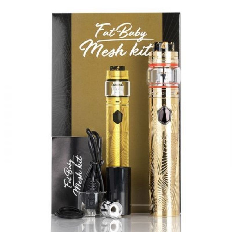 VAPOOR VAPEE FAT BABY MESH TANK FULLSET FREE LIQUIDS 10ML