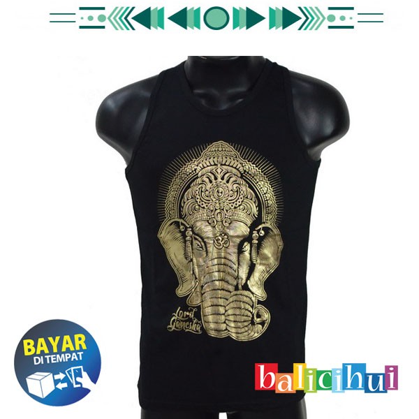 BALICIHUI KAOS SINGLET PRIA BALI FIT TO XXL