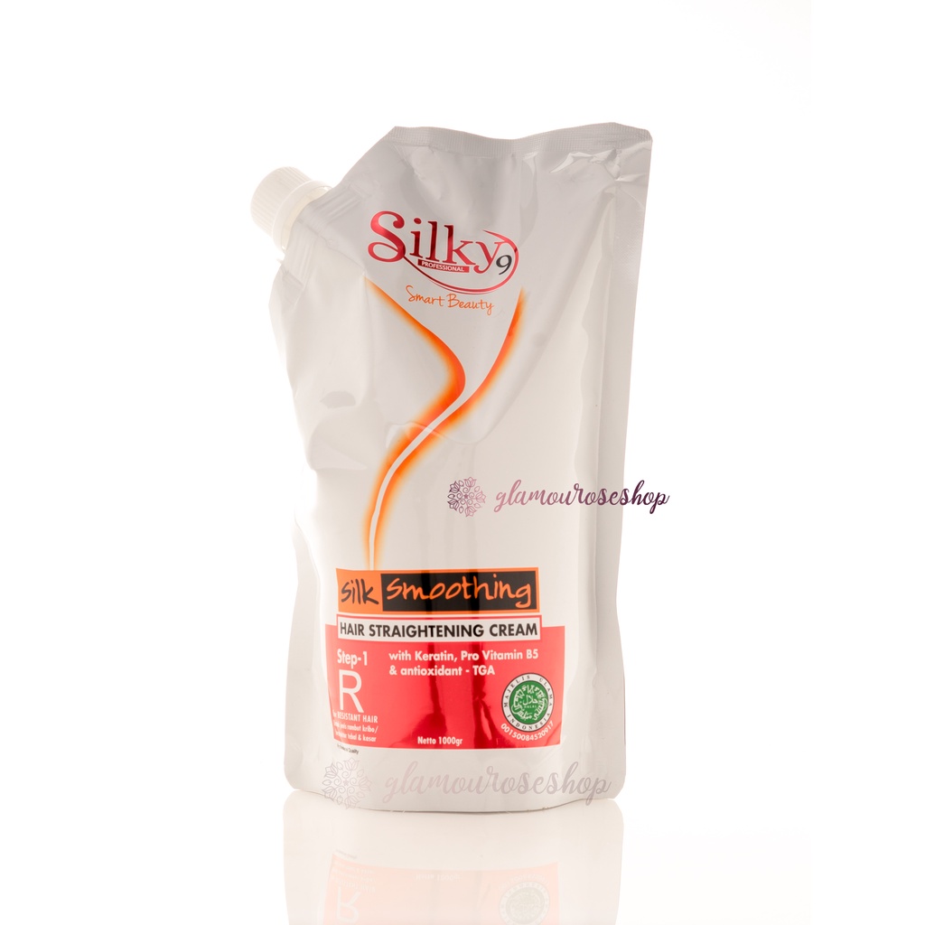 SILKY9 PRO SILK SMOOTHING KERATIN ( SMOOTHING SUTRA) SERI R / N 1000 GR (STEP 1 ONLY)