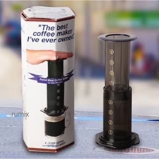 Aeropress Coffee Maker Kopi Press Aerobie Tekan Espresso Set Alat Mesin Pres Kedai Aero Portable