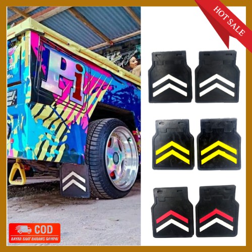 MINIMALY (GROSIR) Karet Lumpur Mobil pickup MUd Guard Ceret Ceceret Mobil Pick Up Karpet Lumpur