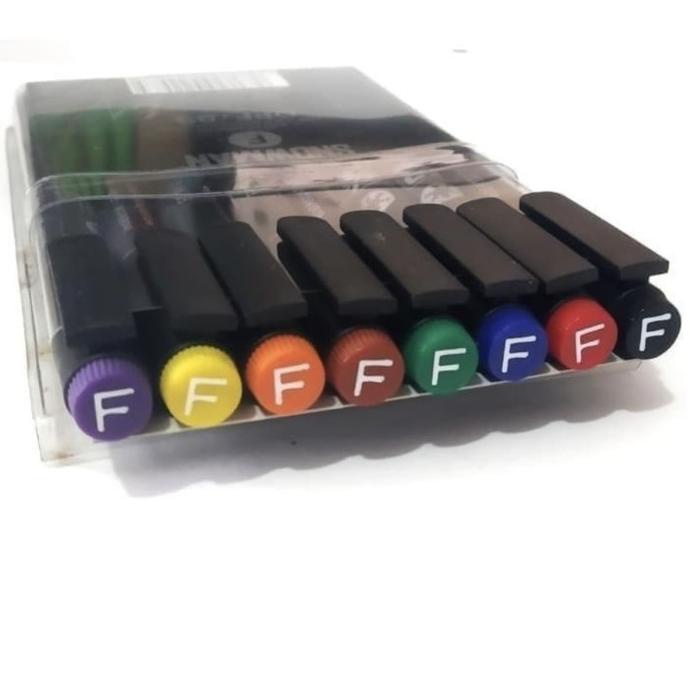 

Set 8 Warna Spidol Snowman Ohp Opm / Opf
