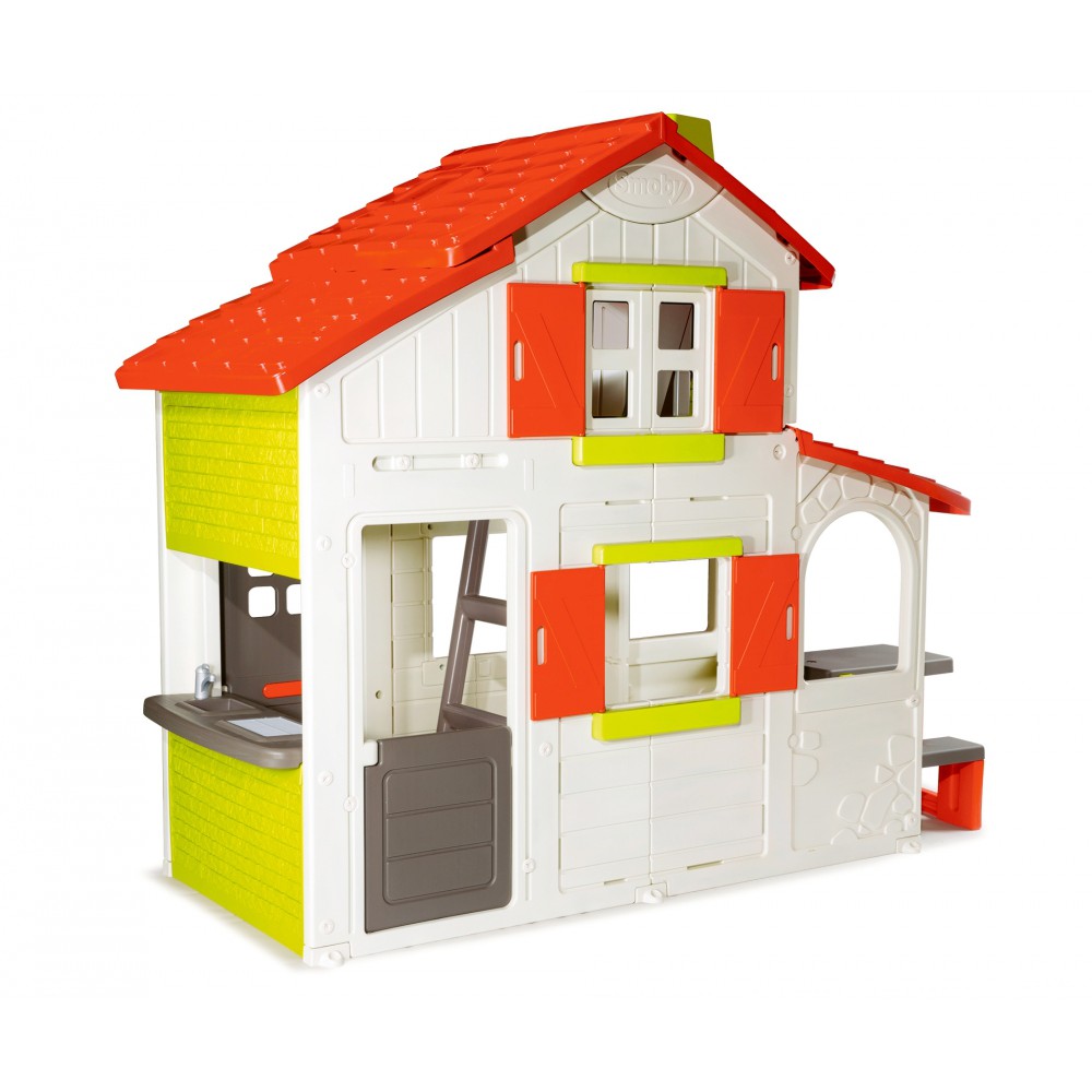 smoby playhouse with picnic table