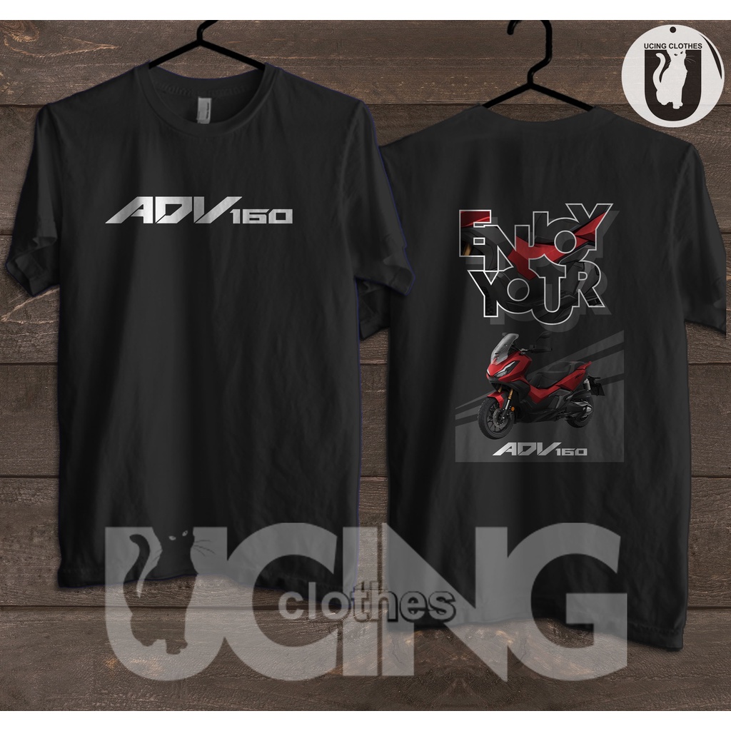 Kaos Baju Enjoy Your ADV 160 Honda ADV 160 Kaos Distro Otomotif