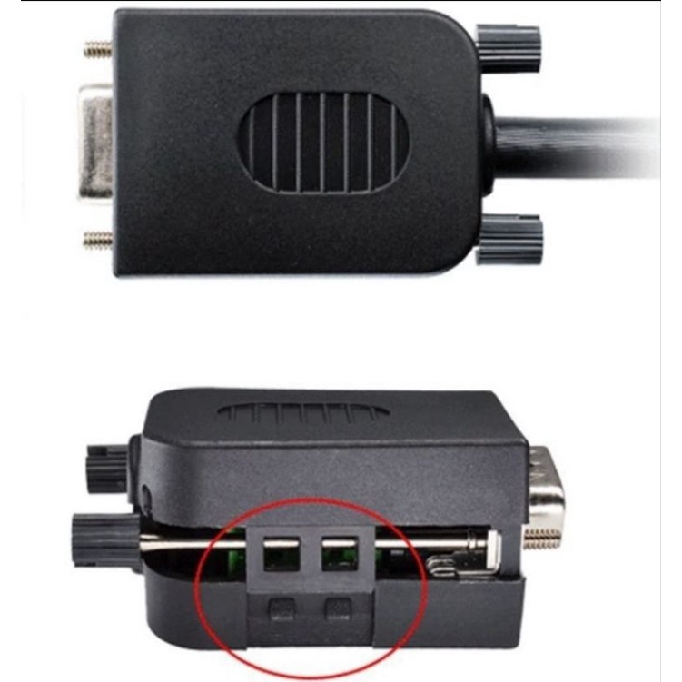 DB9 Breakout Connektor to Wiring Terminal RS232 D-SUB Female Sereal