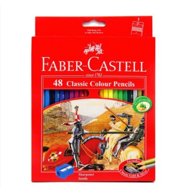 

Pensil Warna Faber 48 Castell Classic Colour Pencils