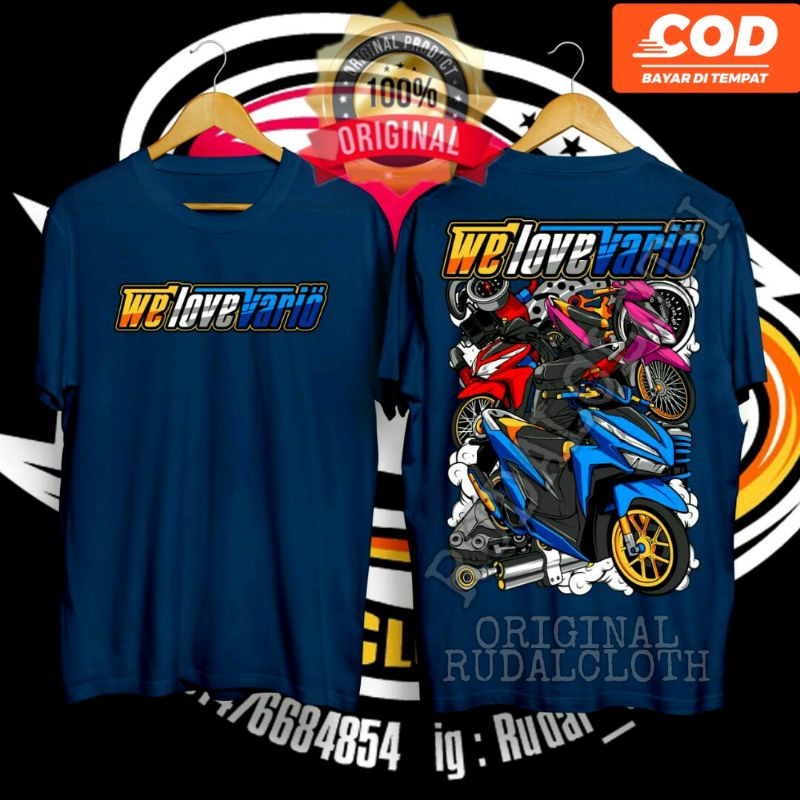 Kaos Vario / kaos motor vario / honda vario / vario Indonesia / vario matic / kaos distro / original