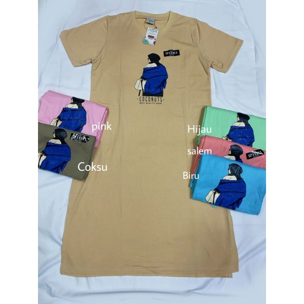 TUNIK/ATASAN WANITA SABLON CHIC PREMIUM BY COCONUTS