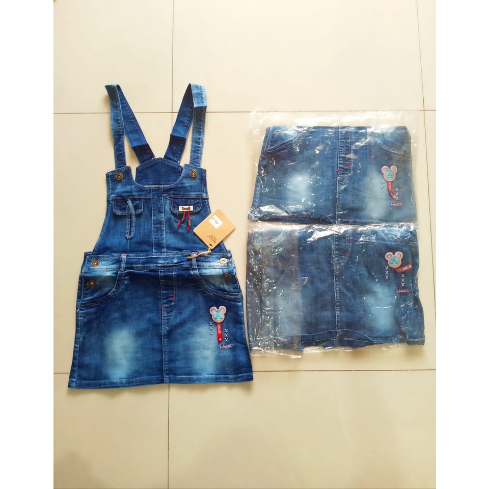Overall Jeans Rok Mickey A