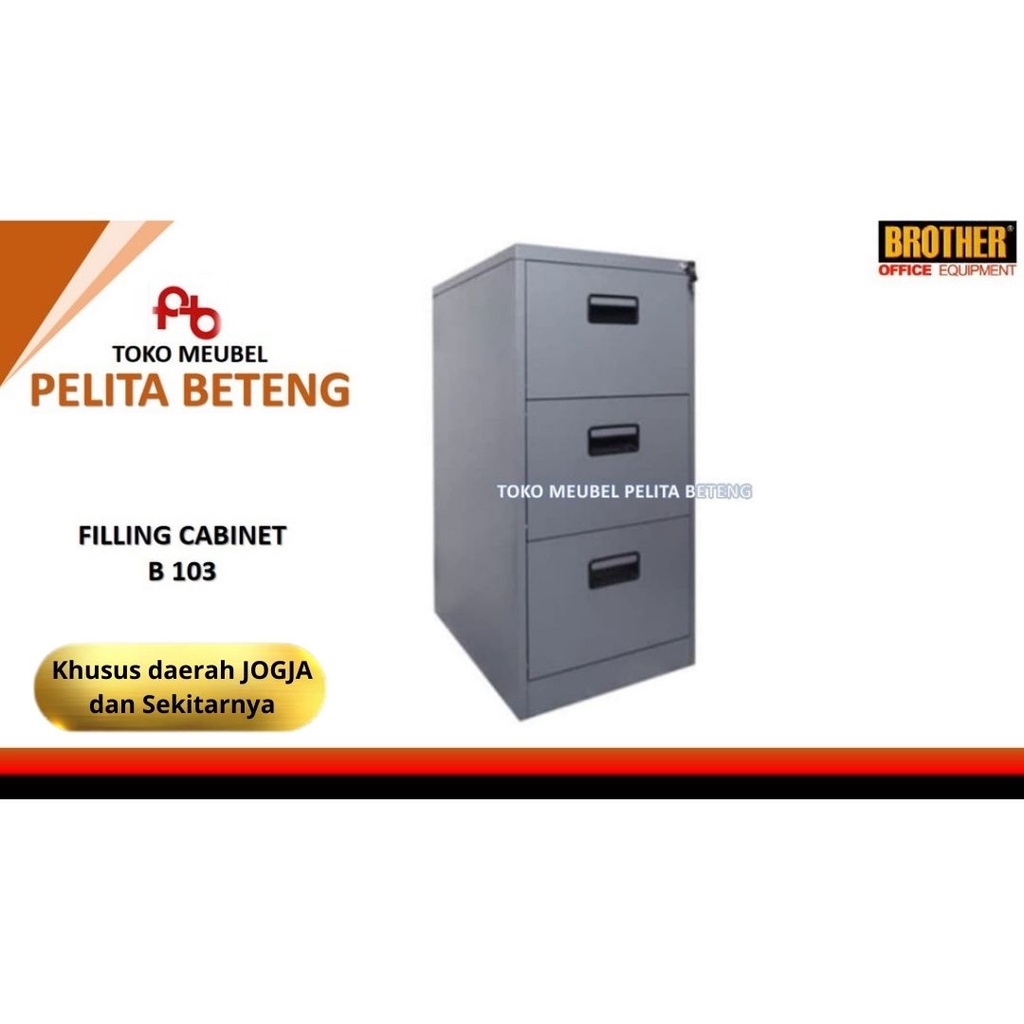 Jual Lemari Filling Cabinet Brother B 103 Jogja | Shopee Indonesia