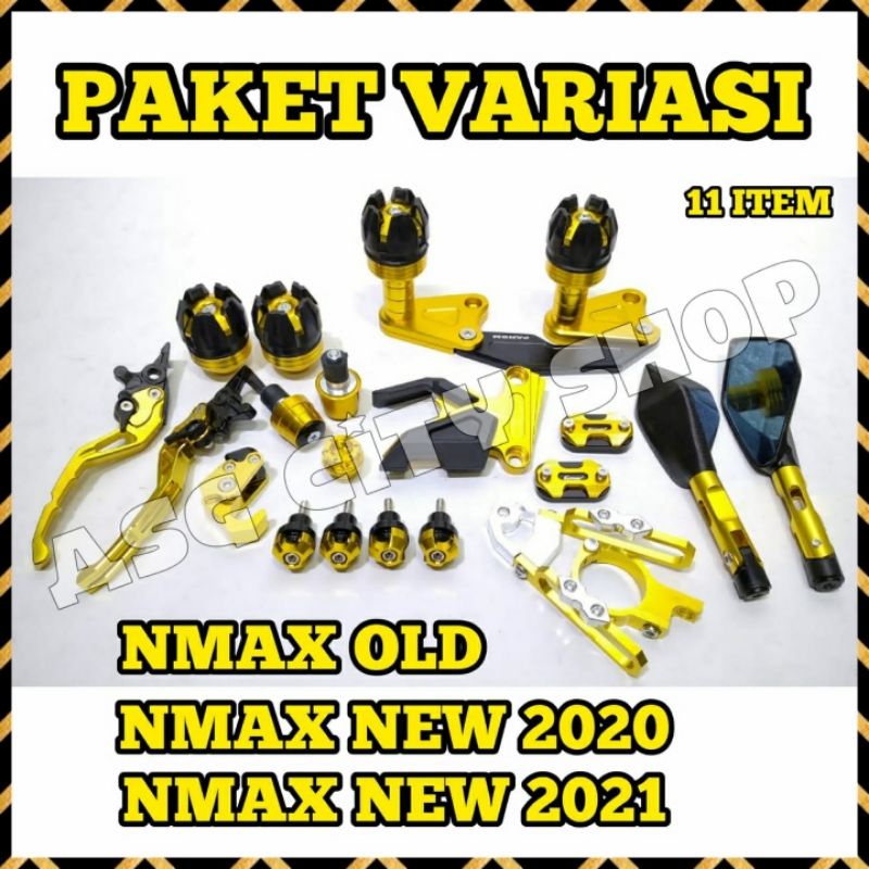 Paket Variasi Nmax Old Lama Aksesoris Nmax New 2020 11 Item