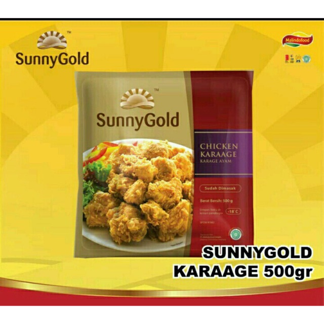 

Sunny Gold Karaage Ori, Black Paper, Pedas 500gr