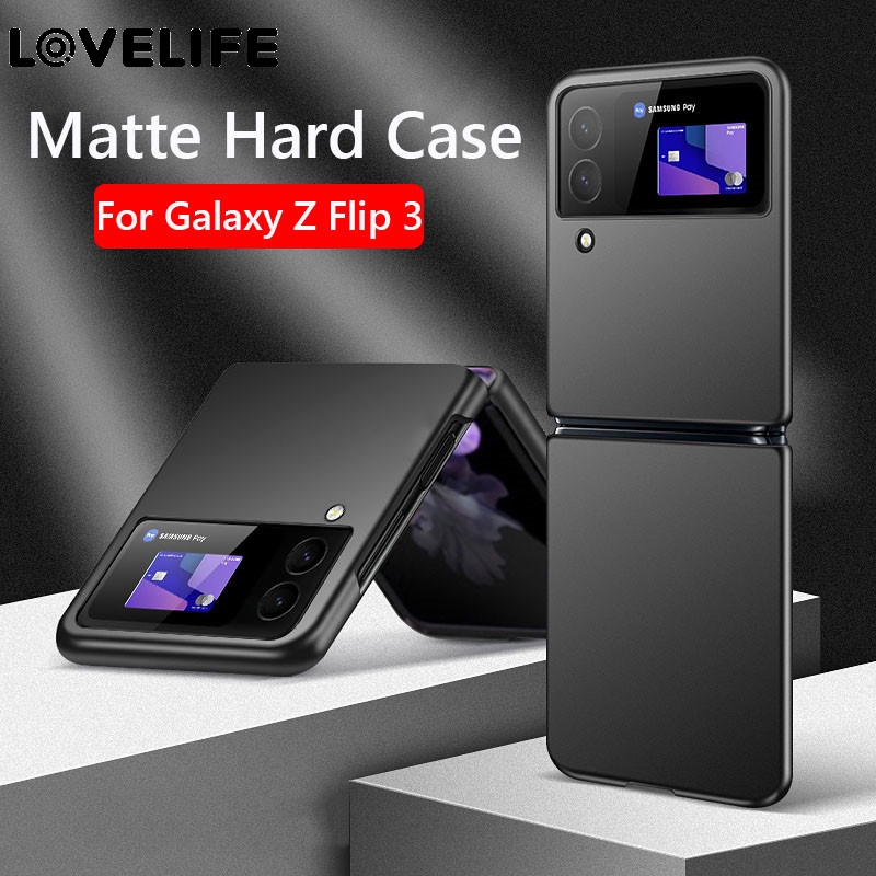 Casing Hard Case PC Matte Ultra Tipis Shockproof Anti Jatuh Untuk Samsung Galaxy Z Fold 3