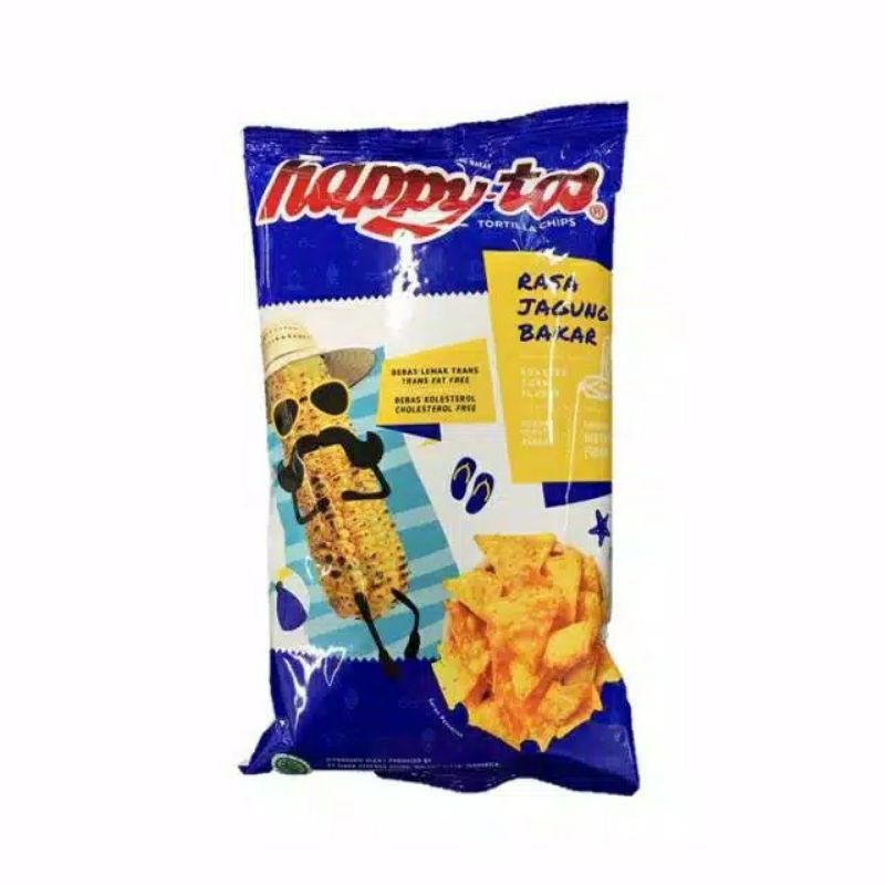 

Happy-Tos - Tortilla Chips - Corn Chips - Roadsted Corn - 140 gram