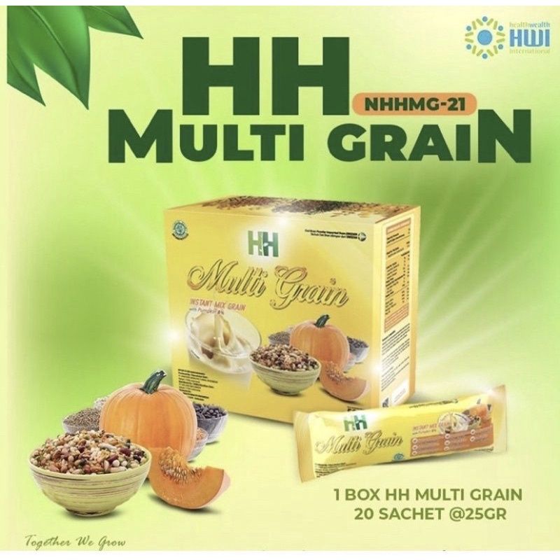 

HH multi grain minuman sereal kemasan baru original