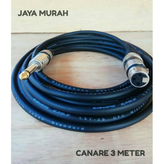 kabel microphone_kabel mic_kabel microphone canare_kabel microphone 3 meter