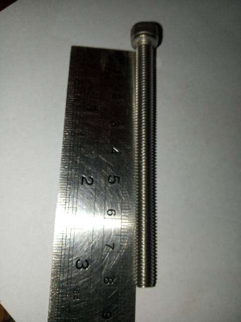 Baut L M6 X 80 (8cm) stainless 304 THE A2-70