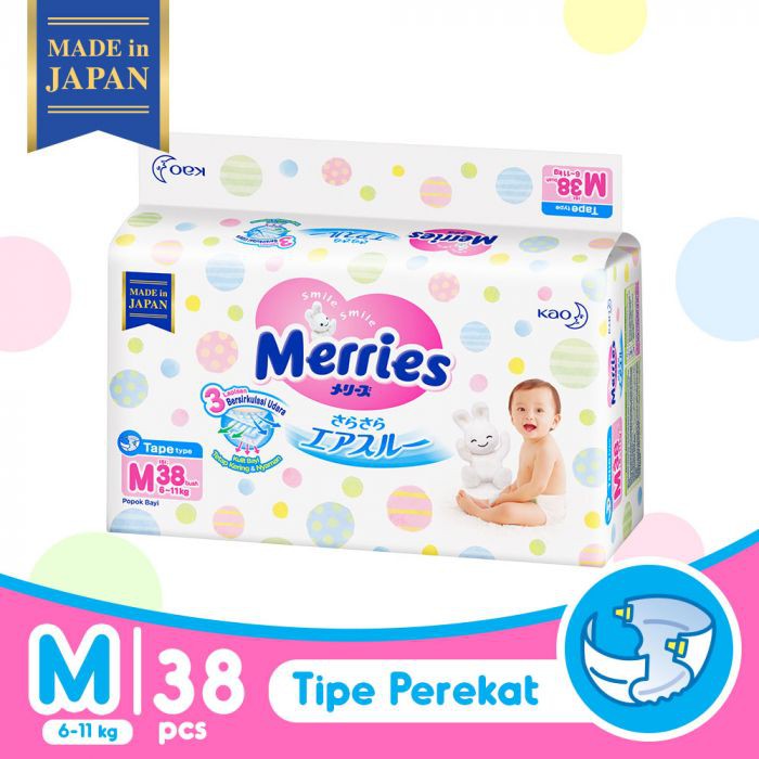 MERRIES PEREKAT M 38