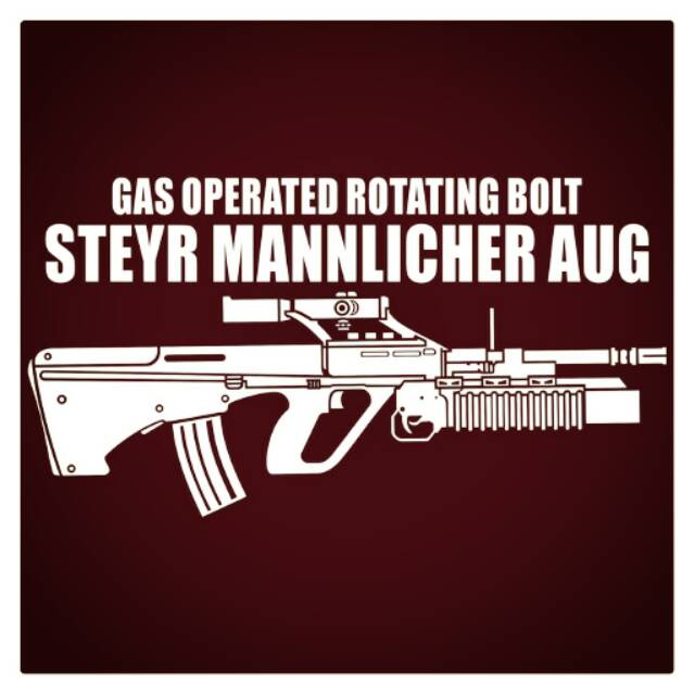 Steyr Mannlicher AUG Cutting Sticker