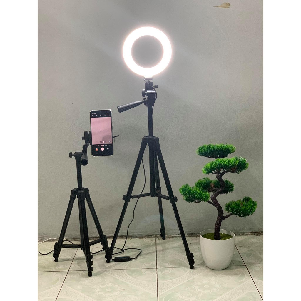 Ringlight 26 Plus Tripod Untuk Livestreaming Ringlight TiktoK