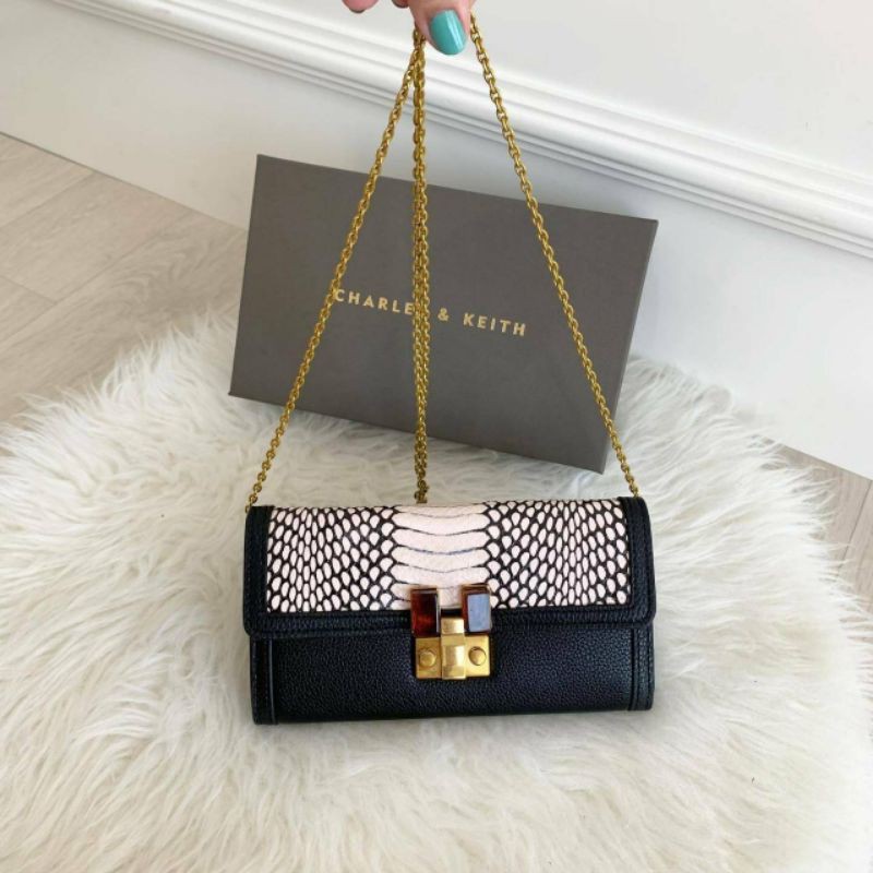 CK WALLET CLUTCH WITH RANTAI PANJANG 728