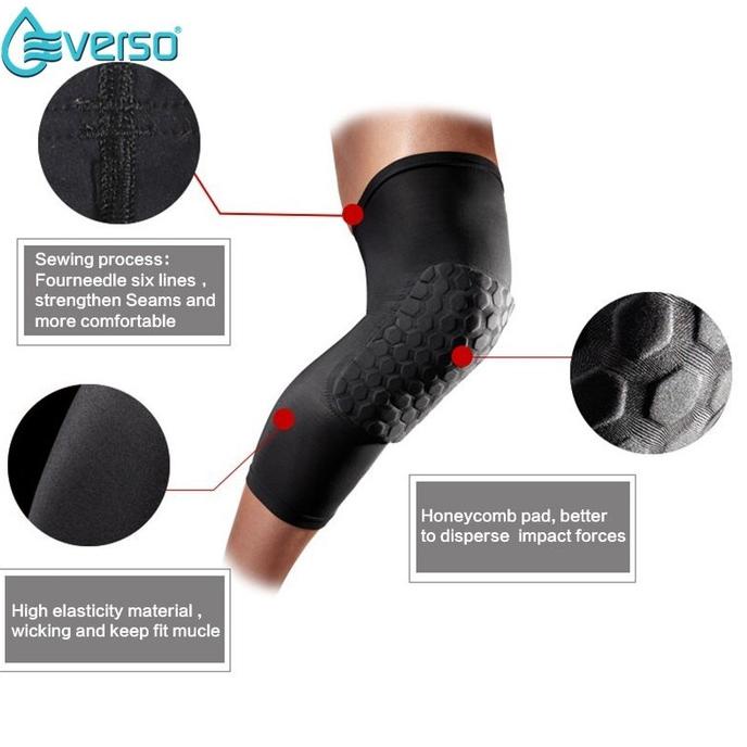 algifaruu - Pelindung Lutut Basket Olahraga / Deker Pelindung Lutut / Knee Protect