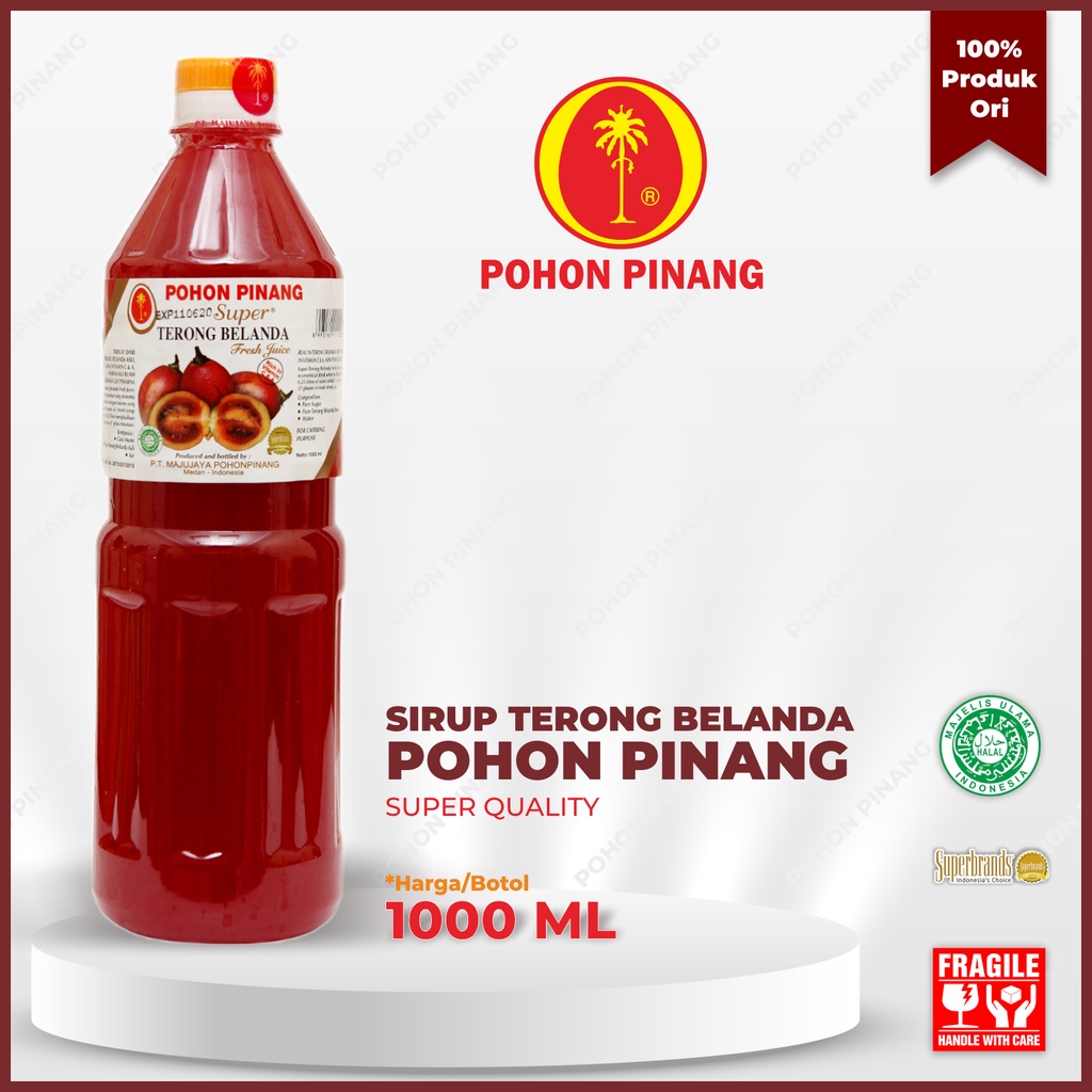 

Pohon Pinang Terong Belanda Super 1 Liter