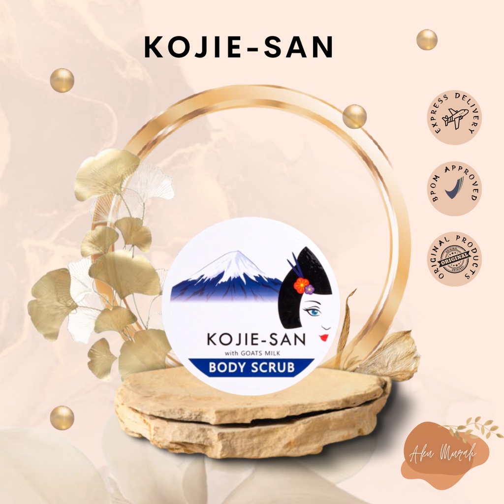 ✨ AKU MURAH ✨Kojie-San With Goats Milk Body Scrub