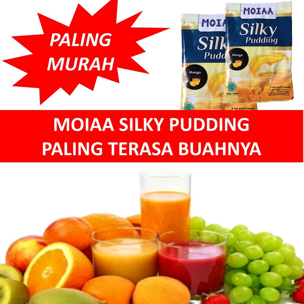 

Silky Pudding | Bahan puding | Puding Susu | MOIA | MOYA | MOIAA | tinggal seduh cocok untuk anak