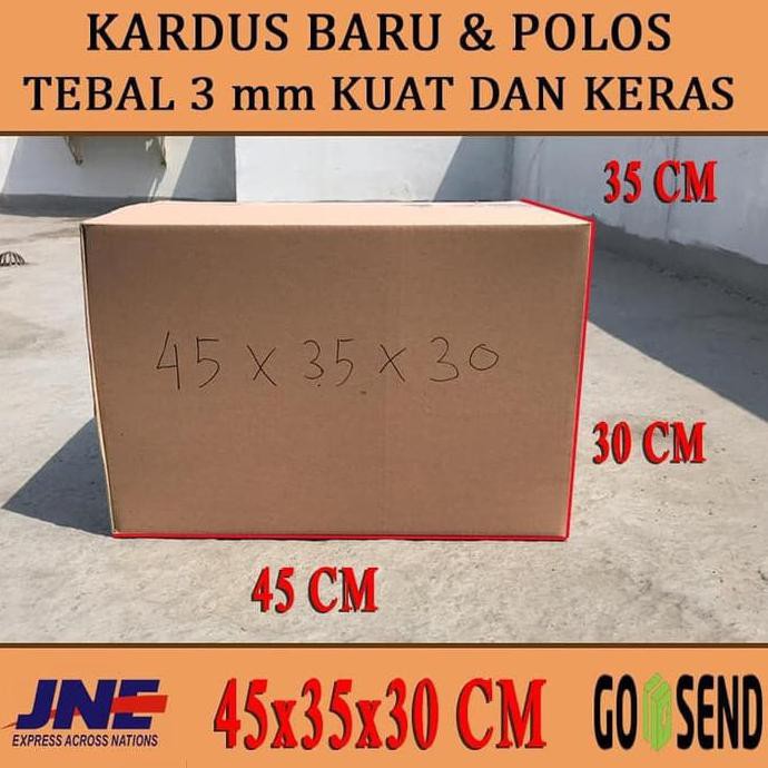 

Kardus Karton Polos Uk 45X35X30