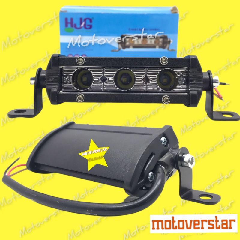 LAMPU TEMBAK 3LED HJG FOGLAMP LED DC 12V