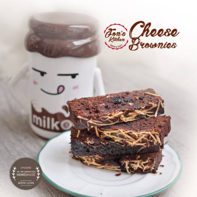 

Brownies keju / Cheese brownies