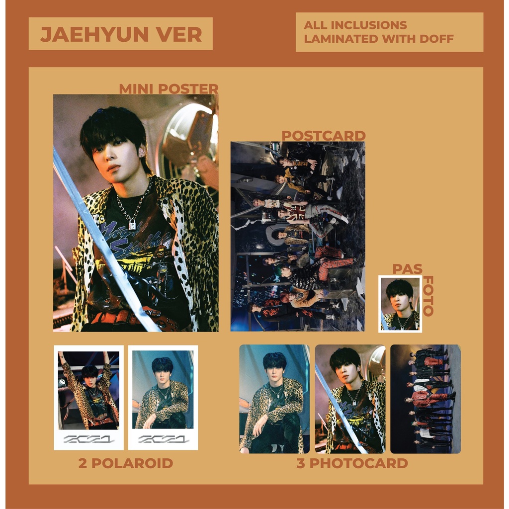 PAKET HEMAT FANKIT EARTHQUAKE NCT 127 UNIVERSE NCT 2021