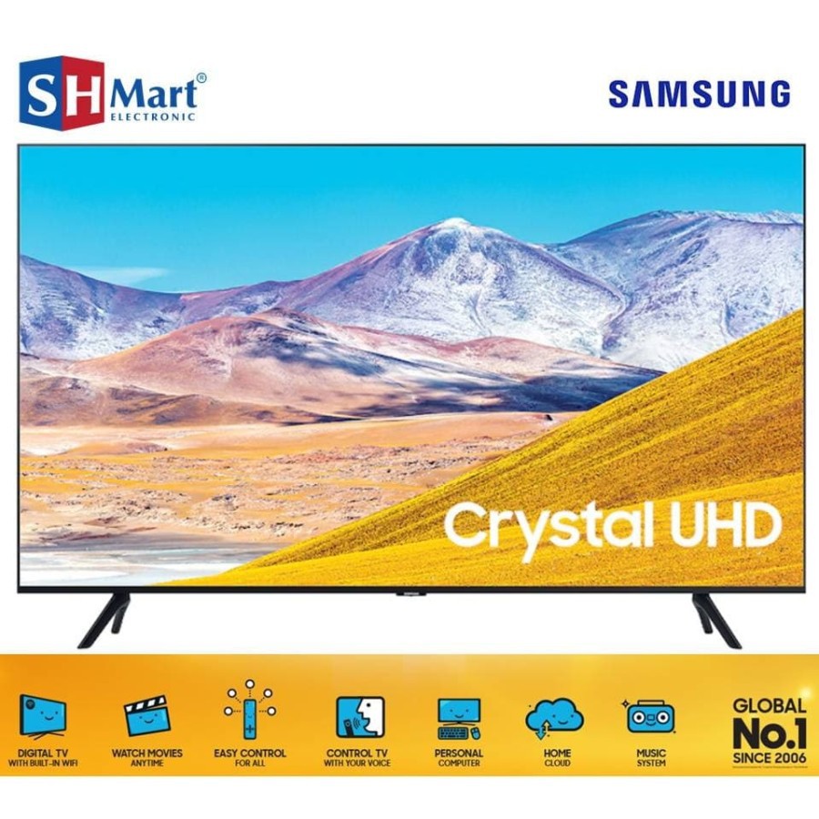 TV Samsung 43TU8000 43 Inch 43" Crystal UHD 4K Smart TV LED (Medan