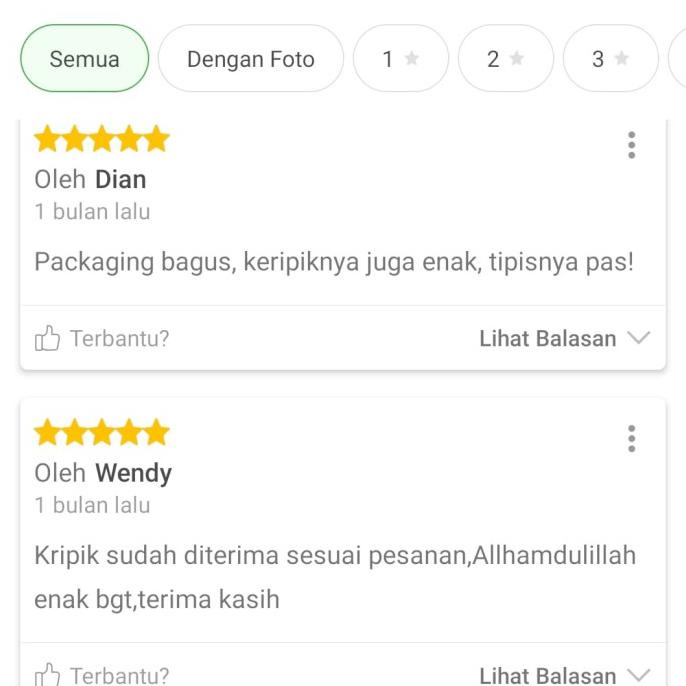 

Diskon Keripik Pisang Asin Gurih Diskon