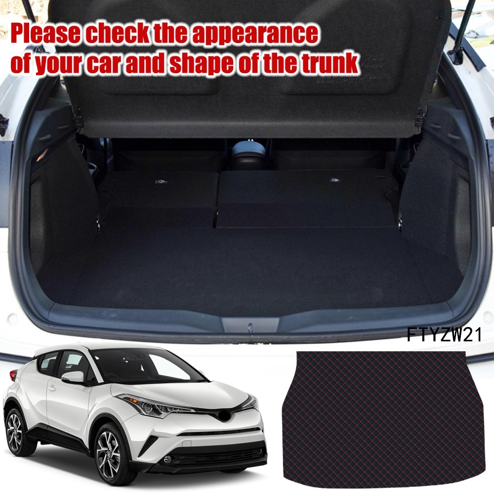 Matras Cover Bagasi Mobil Bahan Kulit Untuk Toyota CHR C-HR 2018 2019 2020 2021