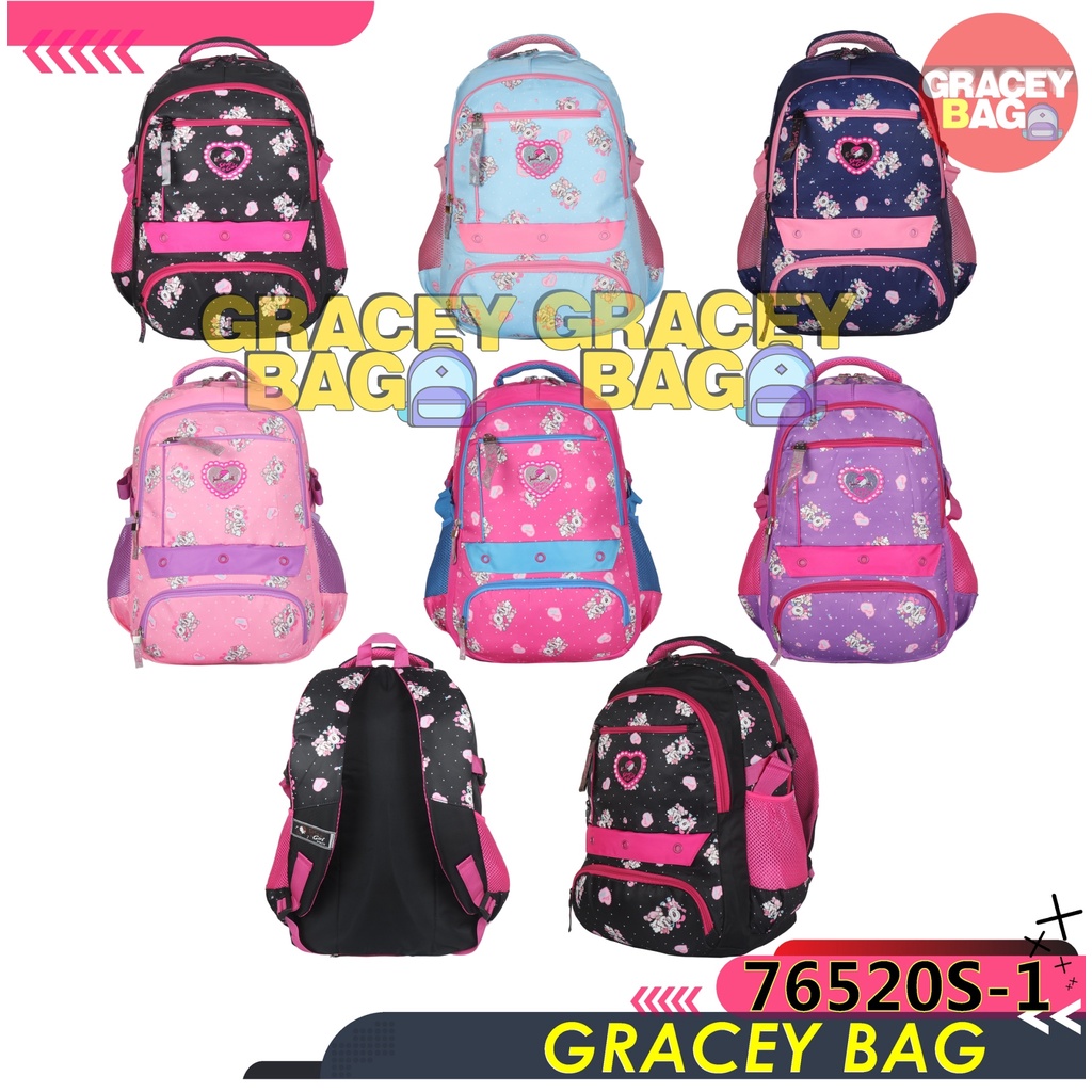 GB-76520S Tas Ransel Anak Perempuan Silvergirl