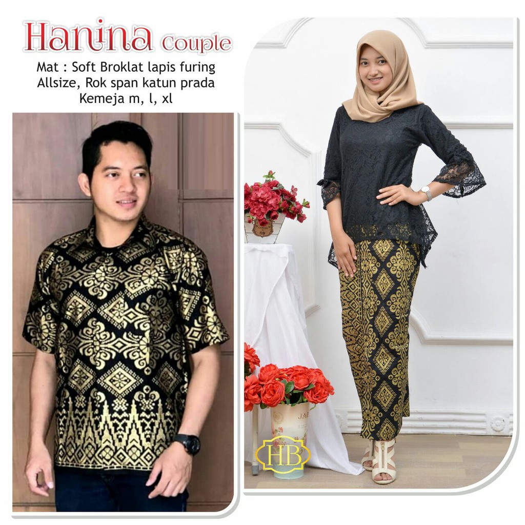 GROSIR BATIK HANINA COUPLE