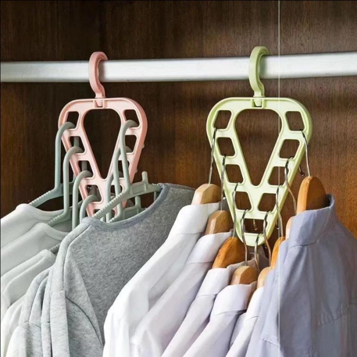 Hanger 9 IN1 Love - Gantungan Baju Hanger Love 9 IN1 - SC