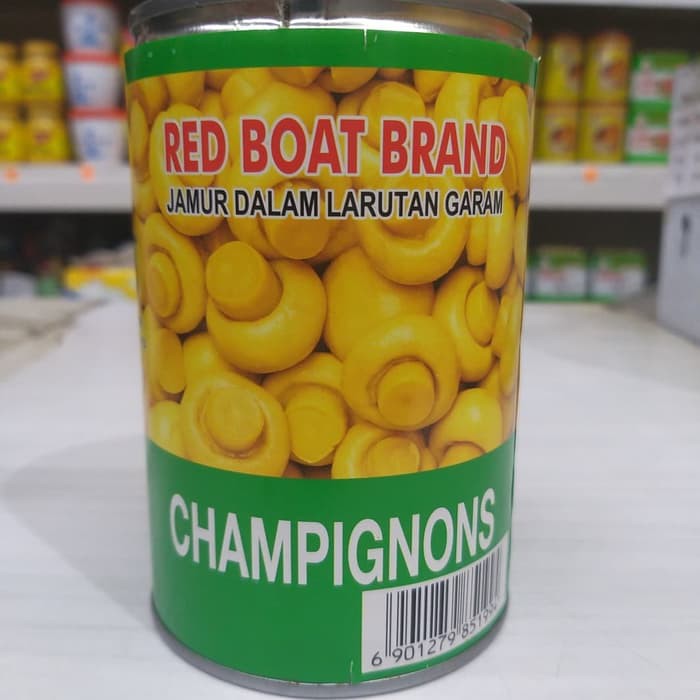 

RED BOAT BRAND JAMUR DALAM LARUTAN GARAM CHAMPIGNONS 425 gram